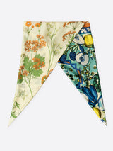 <ダイヤ型スカーフ>ボタニカルメモリーズ