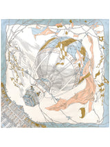 SILK SCARF 65 / MONTGOLFIER BALLOON