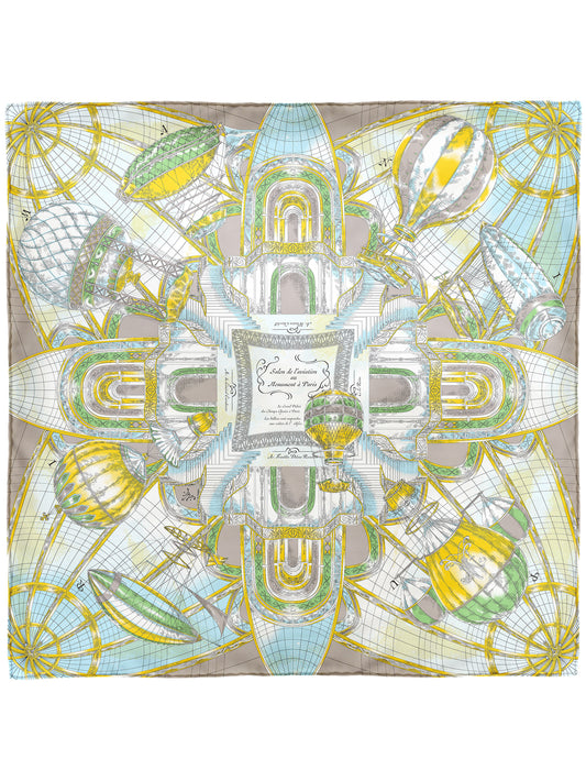 <シルクスカーフ65>モニュメントバルーン