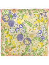 SILK SCARF 65 / JUNGLE FRUITS