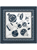 <Silk Scarf 65> Balloon Bandana