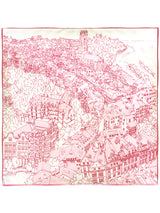 SILK SCARF 65 / ROOF TOP VIEW