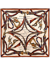 <シルクスカーフ65>トルクメン