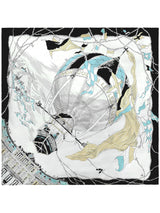 SILK SCARF 65 / MONTGOLFIER BALLOON