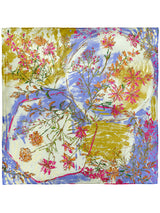 SILK SCARF 88 / HANGING FLOWER