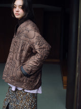 <Quilted Variant Jacket> Reversible Mountain