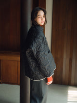 <Quilted Variant Jacket> Reversible Mountain