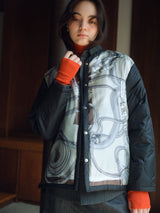 <Military Jacket> Reversible Jockey