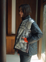 <Military Jacket> Reversible Jockey