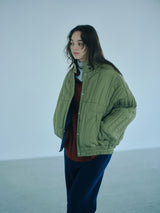 QUILTED BLOUSON / REVERSIBLE MANIPURI