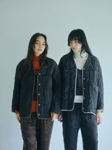 QUILTED DECONSTRUCTED JACKET / REVERSIBLE MOUNTAIN