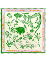 <シルクスカーフ88>フローラ