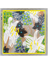 SILK SCARF 65 / BOTANIC GARDEN