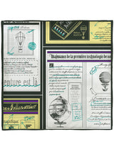 <シルクスカーフ65>ニュースペイパー