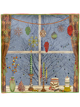 <シルクスカーフ88>ヒュッゲ