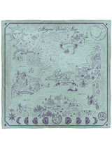SILK SCARF 65 / MAGICAL MAP