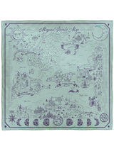 SILK SCARF 88 / MAGICAL MAP