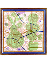 <シルクスカーフ88>コラージュサムウェア