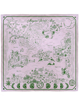 SILK SCARF 65 / MAGICAL MAP