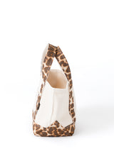 <帆布トートバッグS>レオパードベグ