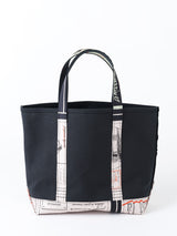 <帆布トートバッグL>ニュースペイパー