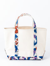 <帆布トートバッグM>ランダムペイズリーバンダナ