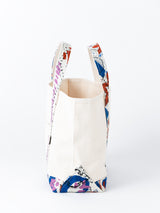 <帆布トートバッグM>ランダムペイズリーバンダナ