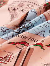 SILK SCARF 65 / PAPER TOY