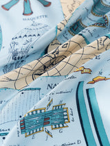 SILK SCARF 65 / PAPER TOY