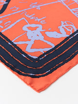 SILK SCARF 65 / FISH