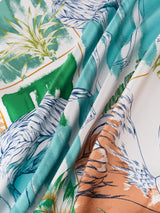 <シルクスカーフ65>フラミンゴ