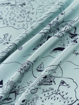 SILK SCARF 65 / MAGICAL MAP