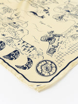 SILK SCARF 65 / MAGICAL MAP