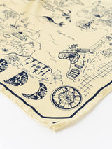 SILK SCARF 88 / MAGICAL MAP