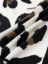 <シルクスカーフ65>ビッグレオパード