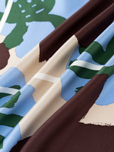 SILK SCARF 65 / PAINT FLOWER