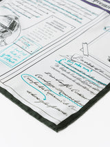 <シルクスカーフ88>ニュースペイパー