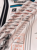 <シルクスカーフ88>ニュースペイパー