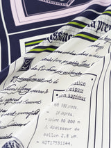 <シルクスカーフ65>ニュースペイパー