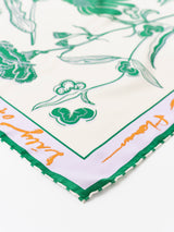 SILK SCARF 65 / FLORA