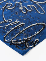 <シルクスカーフ65>デコラティブバンダナ