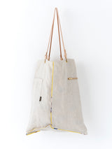 REVERSIBLE PRINT TOTE BAG L / SHELL