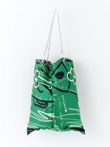 REVERSIBLE PRINT TOTE BAG L / FISH