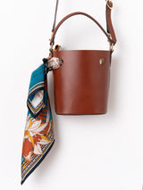 LEATHER BAGS M / BROWN