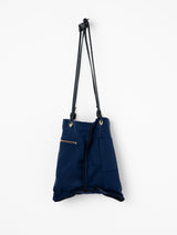 REVERSIBLE PRINT TOTE BAG S / BOTANICAL STRIPE