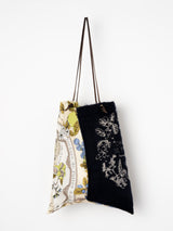 <刺繍プリントトートバッグL>アンティークレシピ