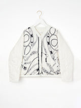 <クルーネックジャケット>リバーシブル ネイティブビット