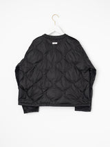 <クルーネックジャケット>リバーシブル レオパードベグ