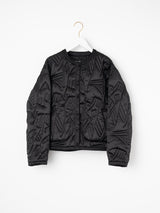 <キルティングクルーネックジャケット>リバーシブル タパ