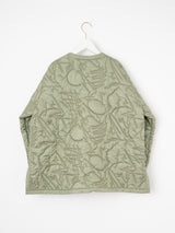<Quilted Military Jacket> Reversible Mountain